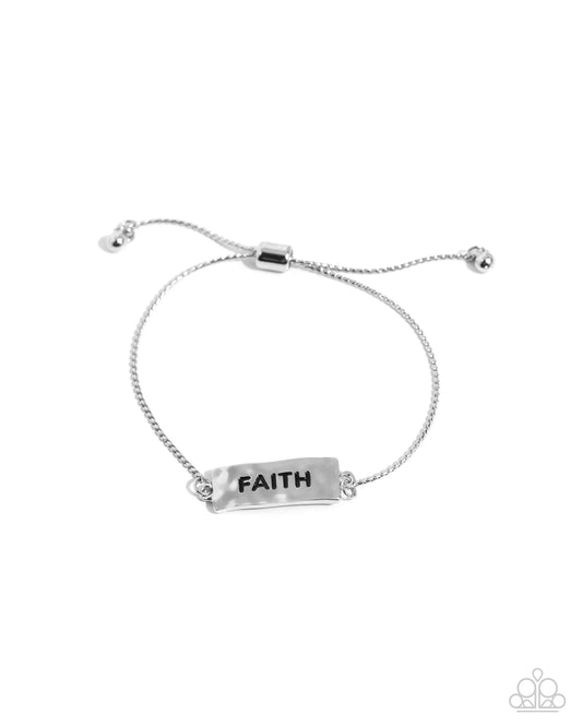 Paparazzi ♥ Confession of Faith ♥ Silver Bracelet