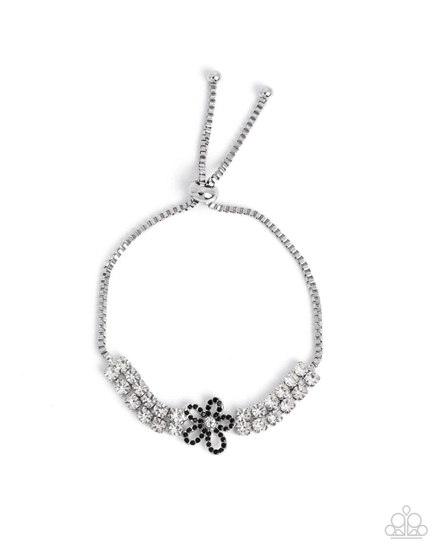 Paparazzi ♥ Blooming Breakthrough - Black ♥ Bracelet