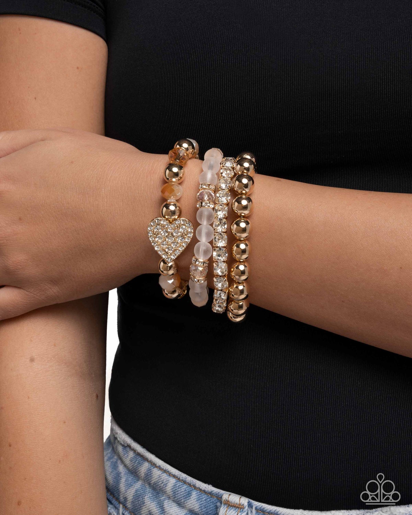 Poetically Plush - white - Paparazzi bracelet