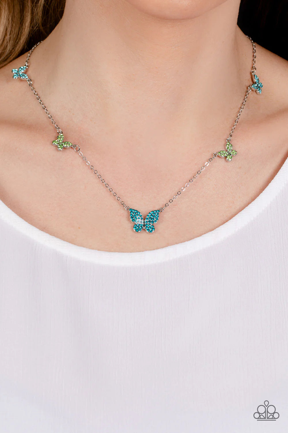 Paparazzi ♥ FAIRY Special - Blue ♥ Necklace