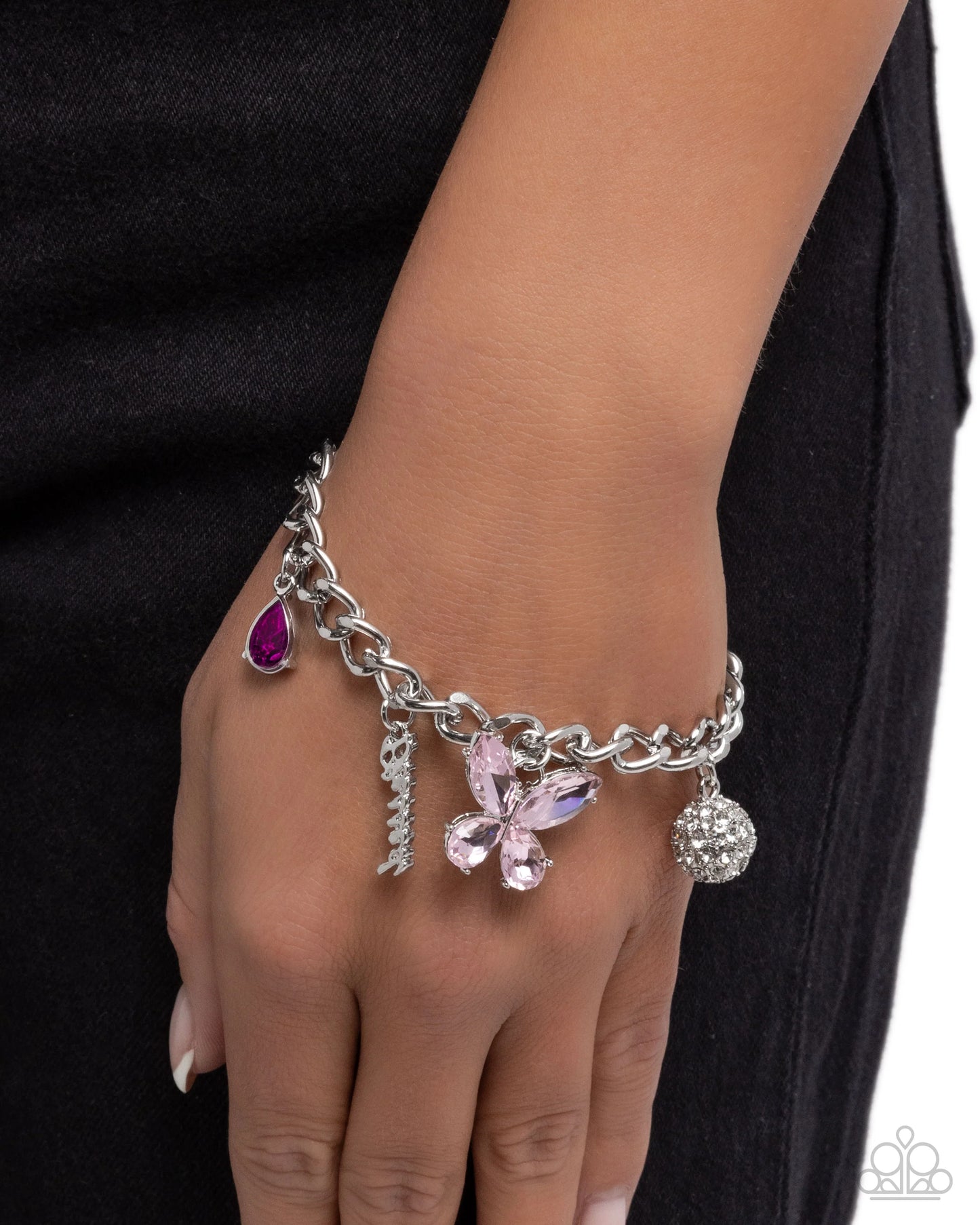 Paparazzi Luminous Lift - Pink Bracelet