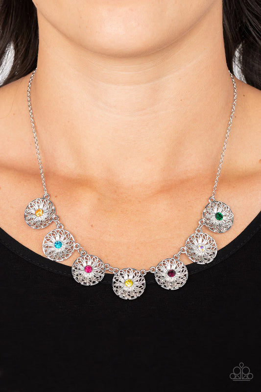 Paparazzi Garden Greetings - Multi Necklace