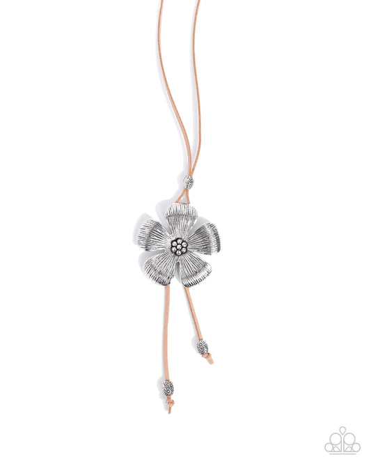 Paparazzi Sunset Structure - Brown Necklace