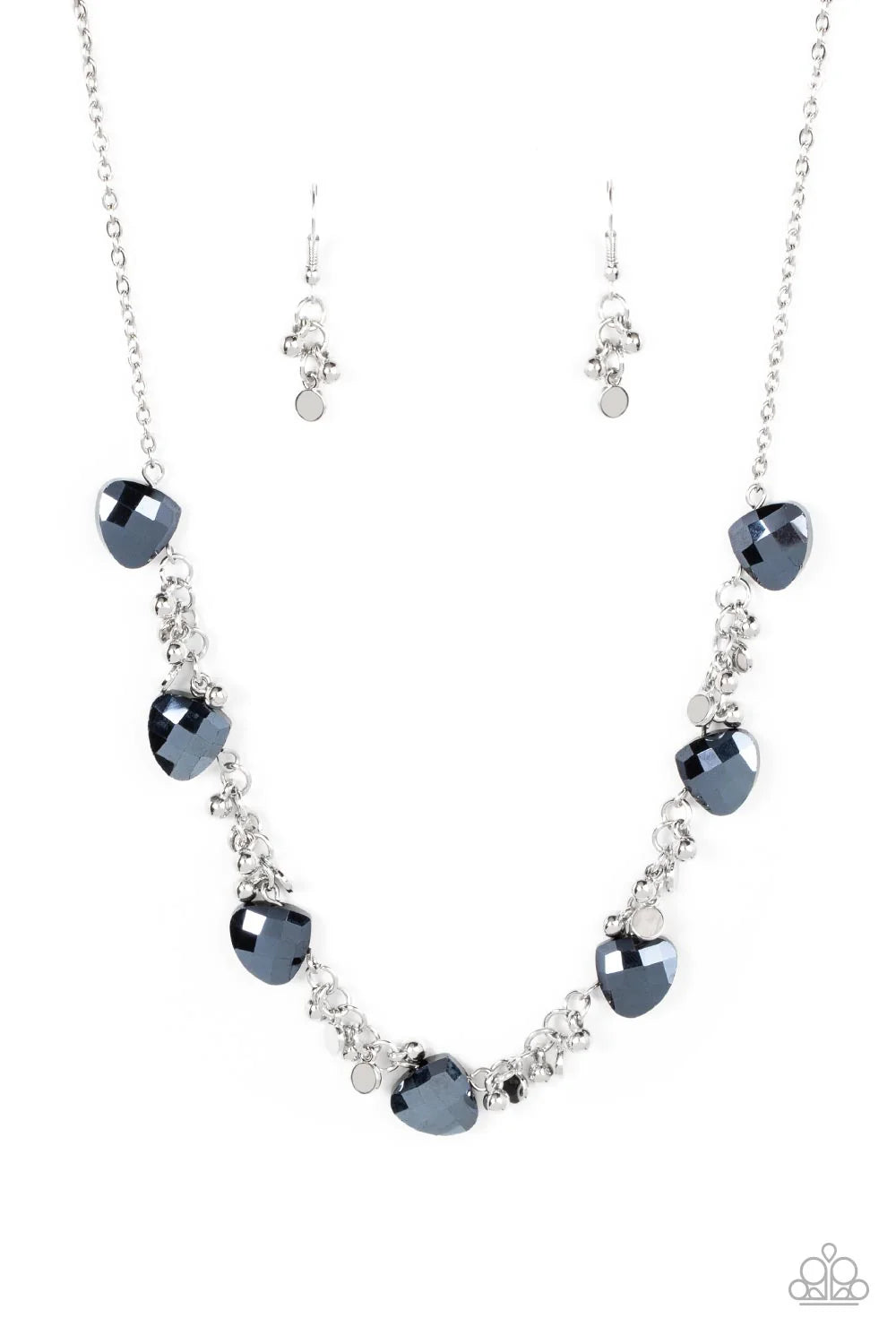 Paparazzi Sassy Super Nova - Blue Necklace/Paparazzi Super Nova Nouveau - Blue Bracelet