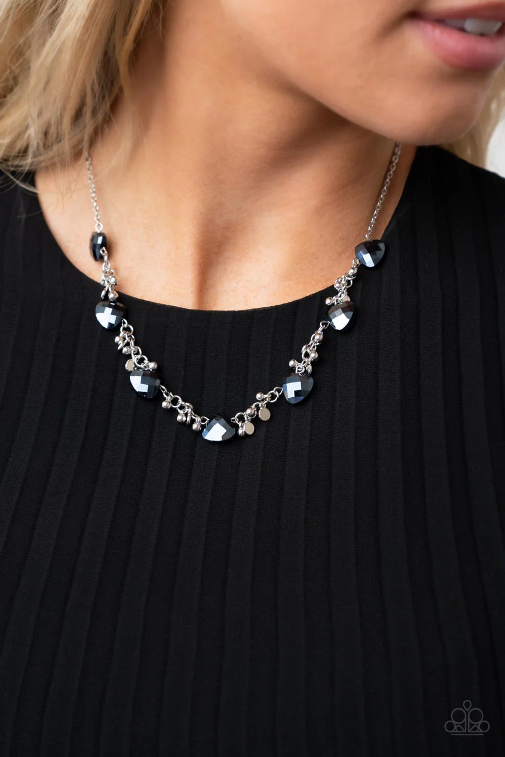 Paparazzi Sassy Super Nova - Blue Necklace/Paparazzi Super Nova Nouveau - Blue Bracelet