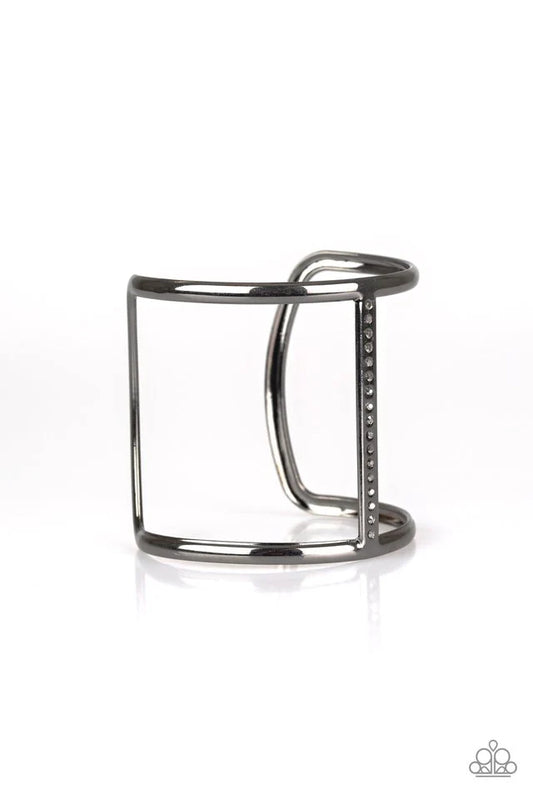 Paparazzi Diamond Deity - Black Bracelet