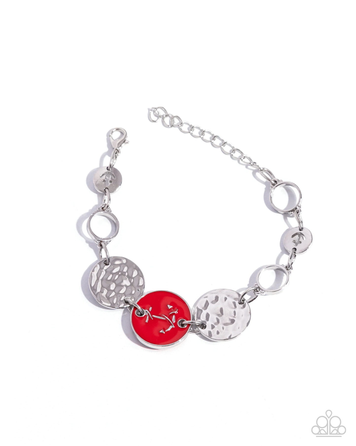 Paparazzi Anchor Alignment - Red Bracelet