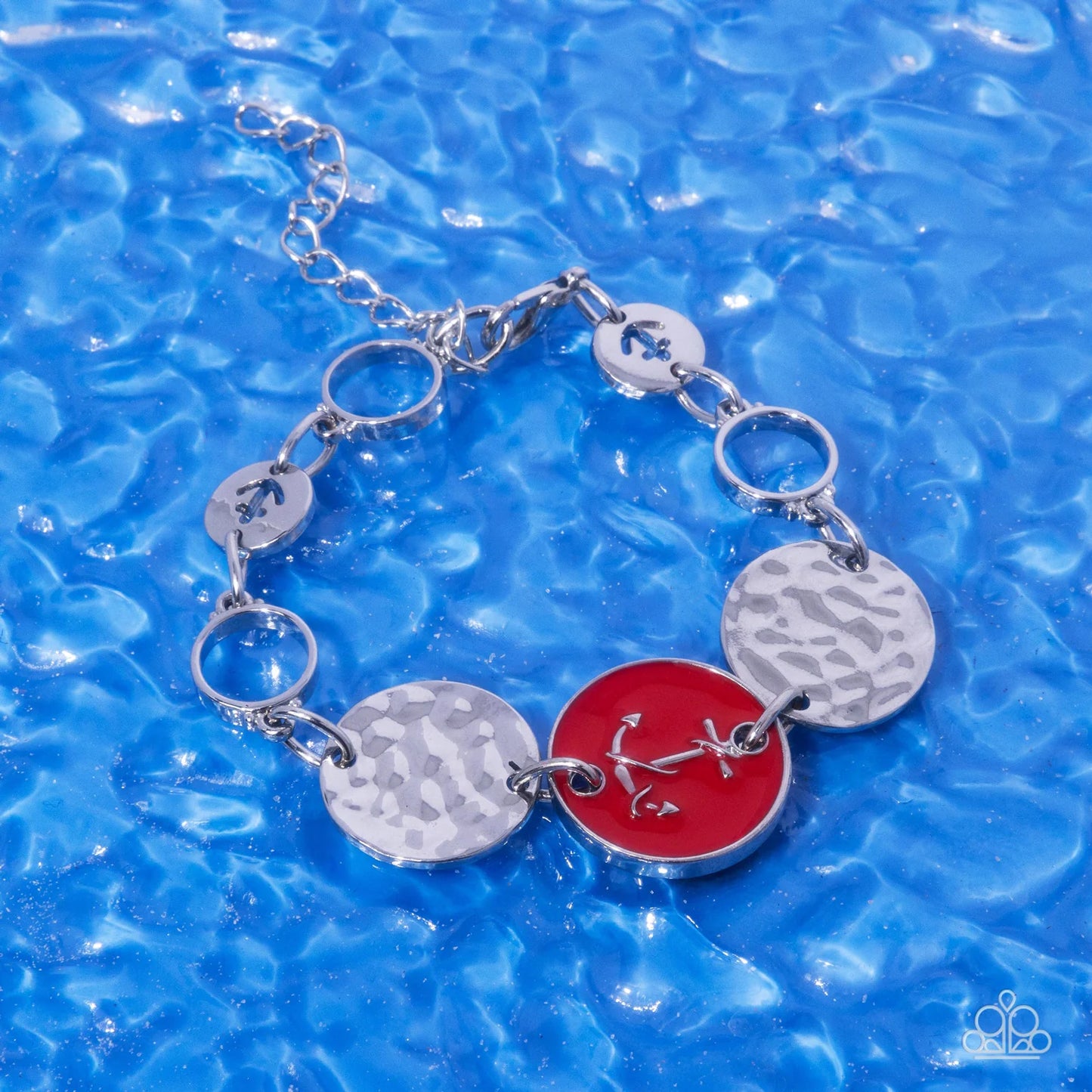 Paparazzi Anchor Alignment - Red Bracelet