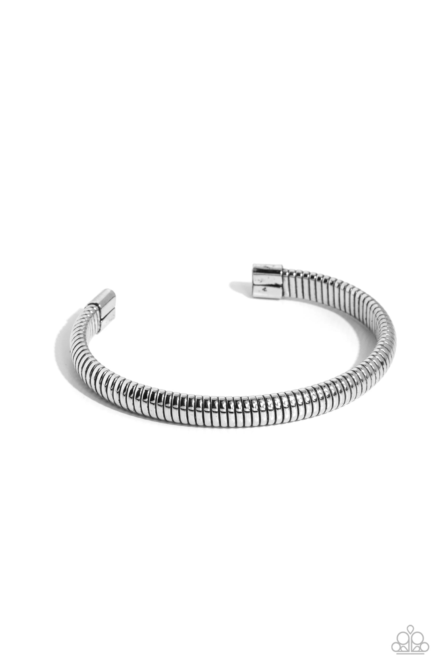 Paparazzi Let It RIB - Silver Bracelet