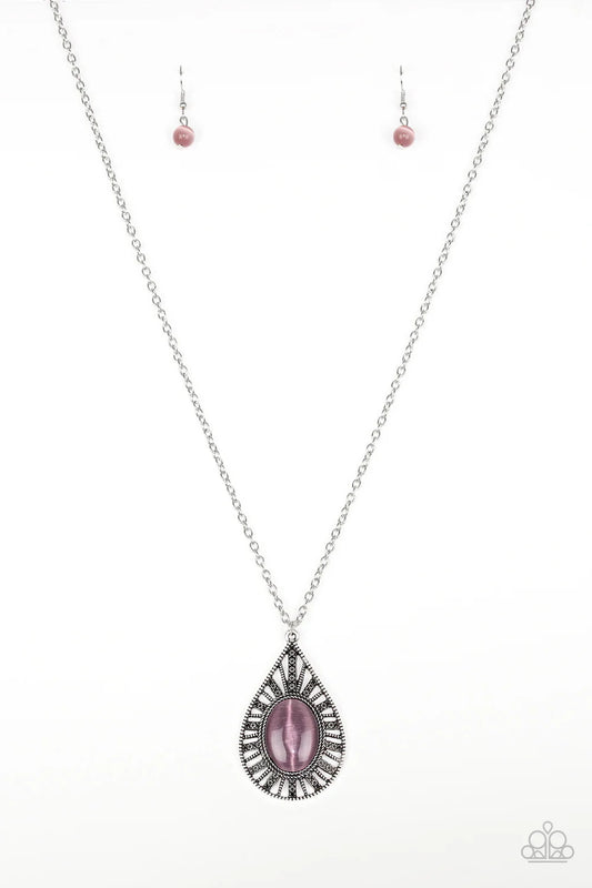 Paparazzi Total Tranquility - Purple Necklace
