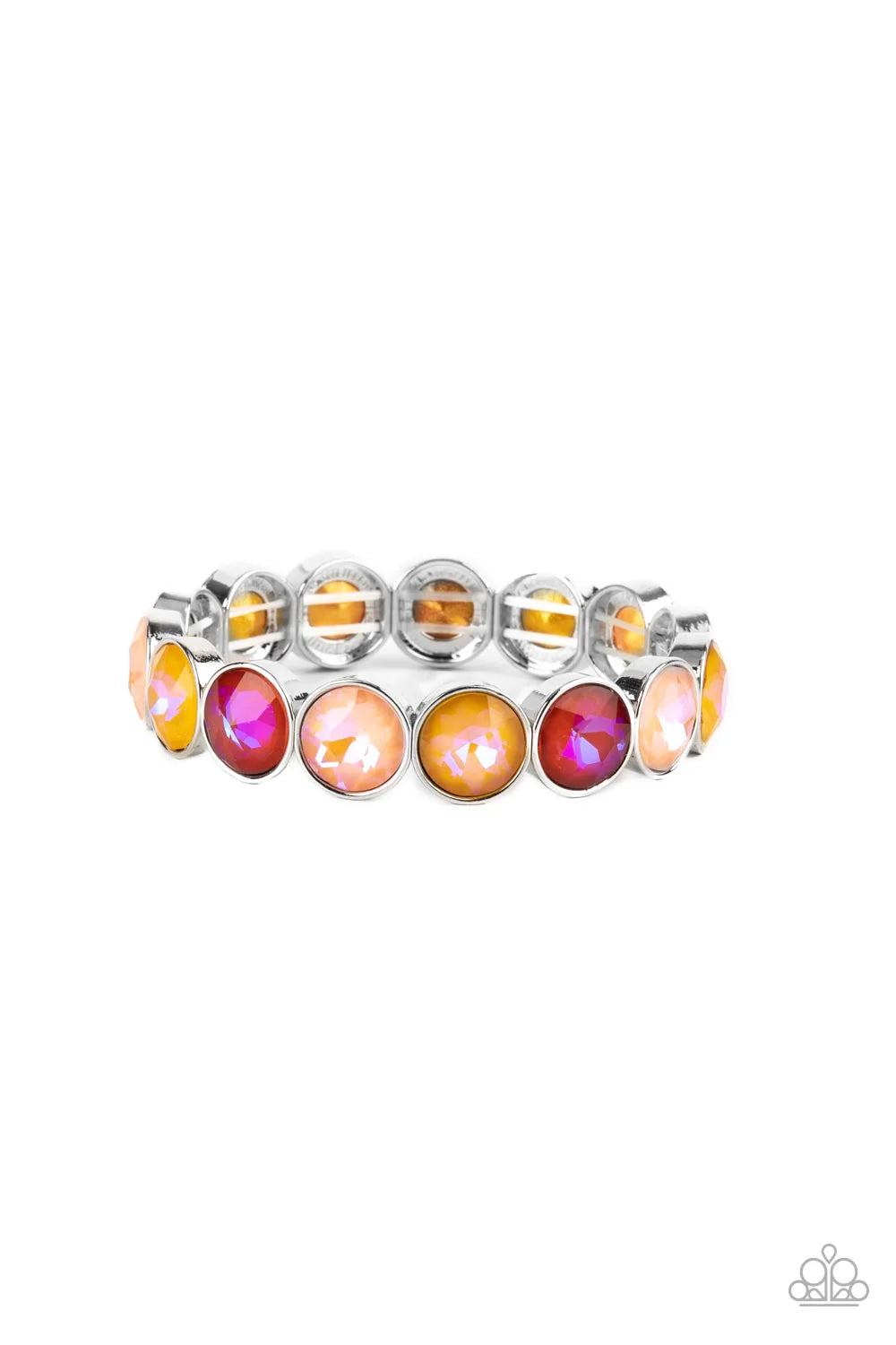 Paparazzi Radiant on Repeat - Orange Bracelet