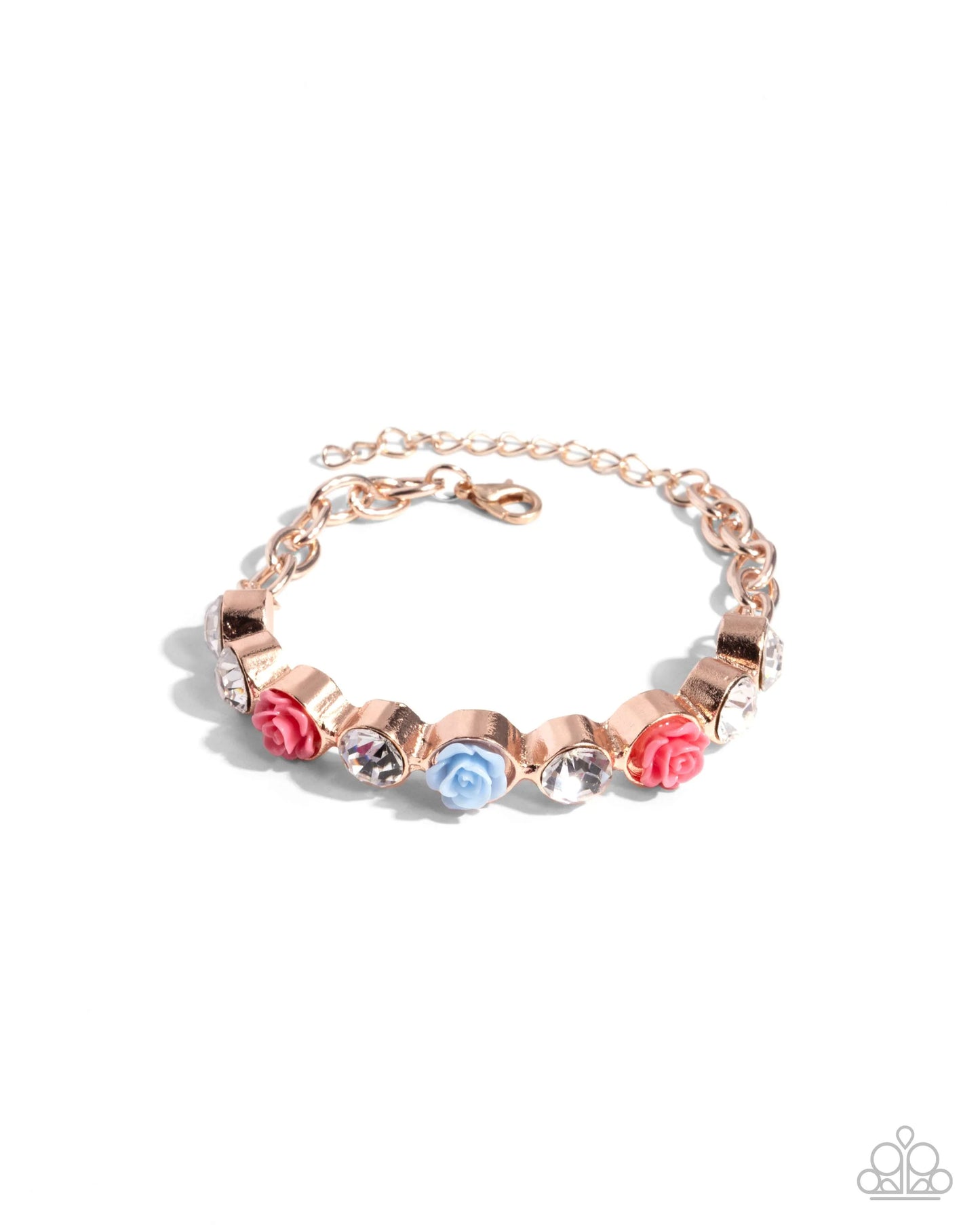 Bracelet: "Reawakening Revelry - Rose Gold" Hoop Earring: "Reawakening Radiance - Rose Gold