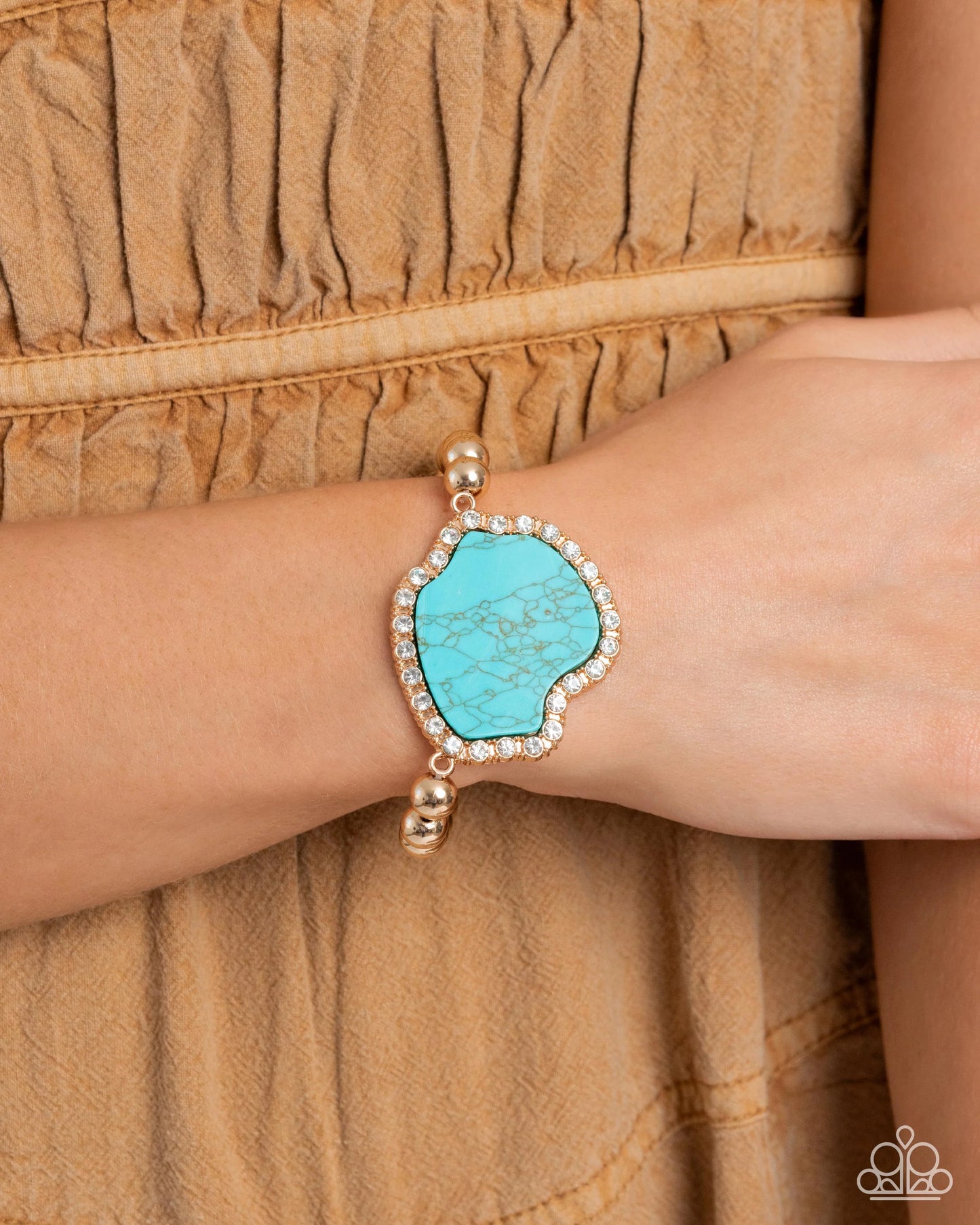 Necklace: "Digging Deep - Gold" 
Bracelet: "Earthy Excavation - Gold