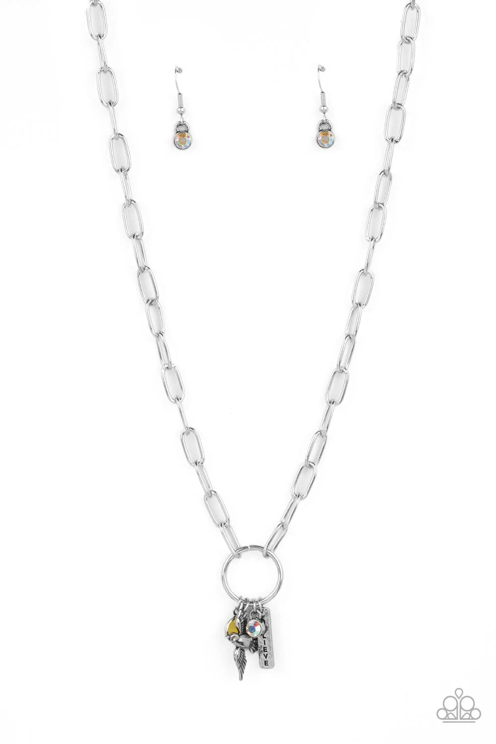Paparazzi Inspired Songbird - Yellow Necklace