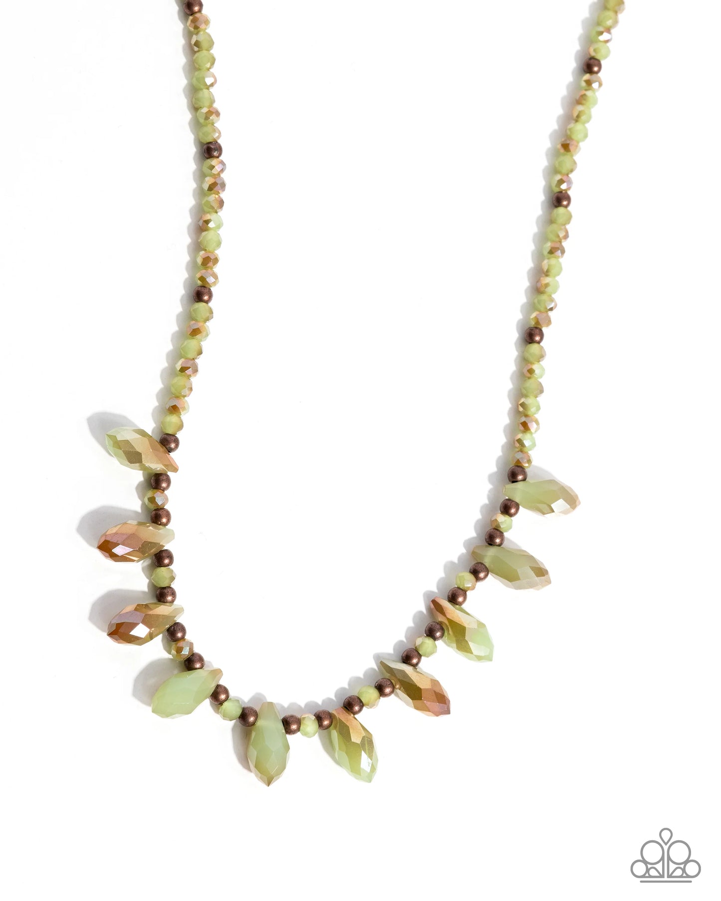 Paparazzi Declaration of Dazzle - Copper Necklace