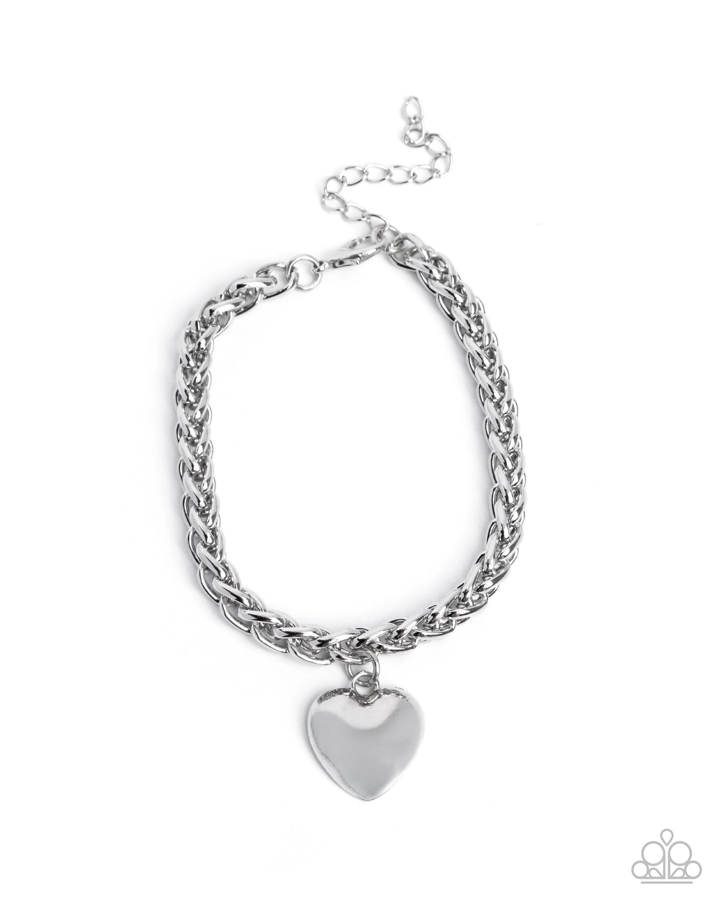 Paparazzi Dancing Damsel - Silver Bracelet