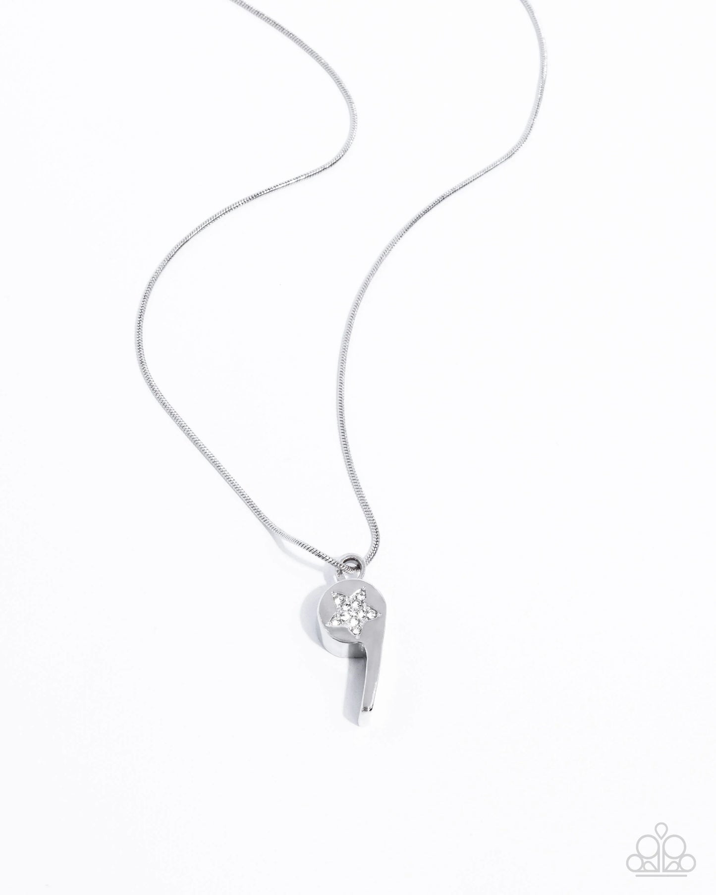 Paparazzi Coach Charisma - White Necklace