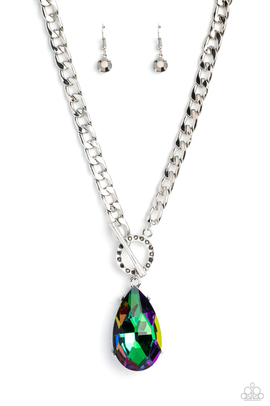 Paparazzi Edgy Exaggeration - Multi Necklace