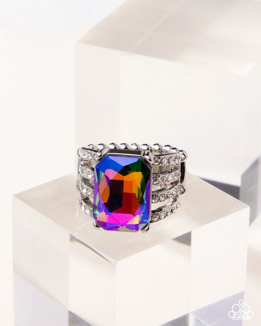 Expect Heavy REIGN - multi - Paparazzi ring