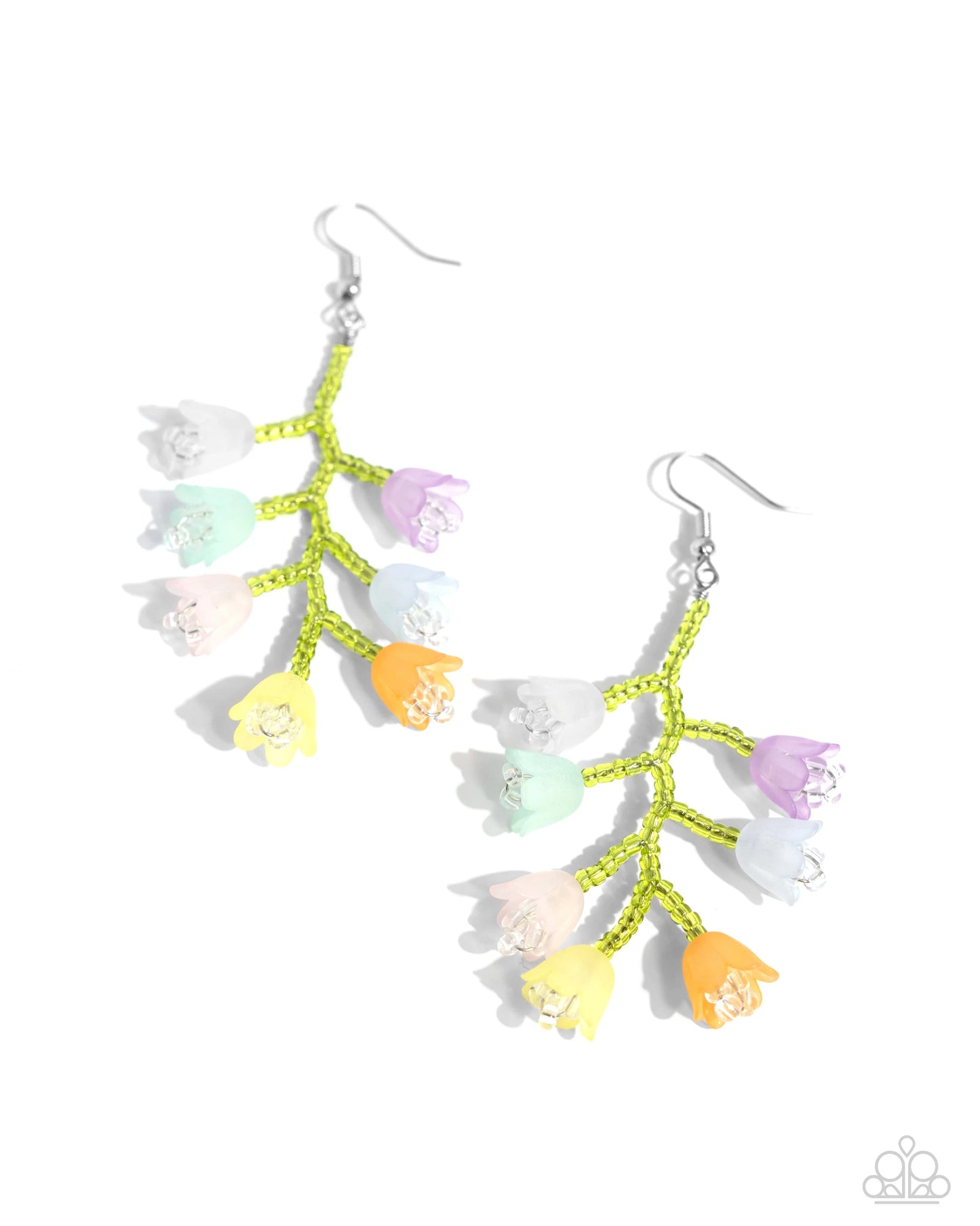 Paparazzi Beguiling Bouquet - Multi Earrings