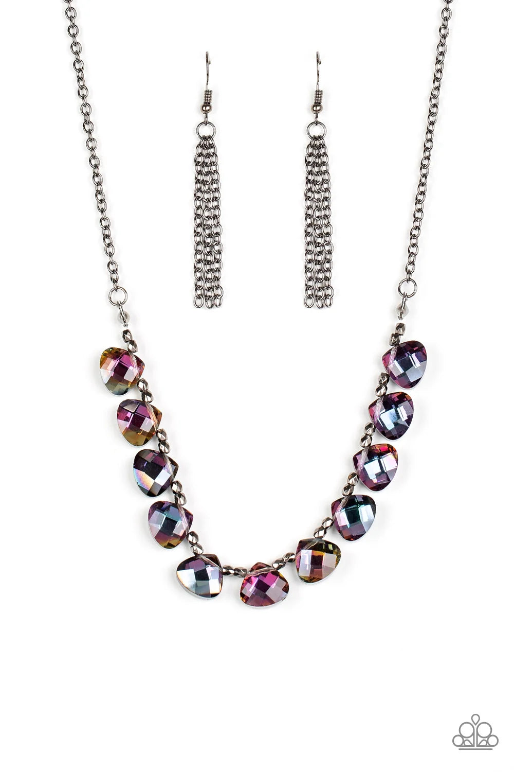 Paparazzi ♥ Catch a Fallen Star - Multi ♥ Necklace