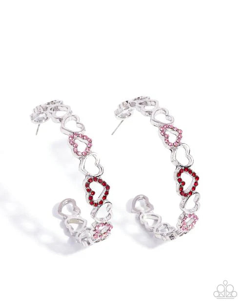 Paparazzi Earring ~ Happier Than Ever - Multi Earrings