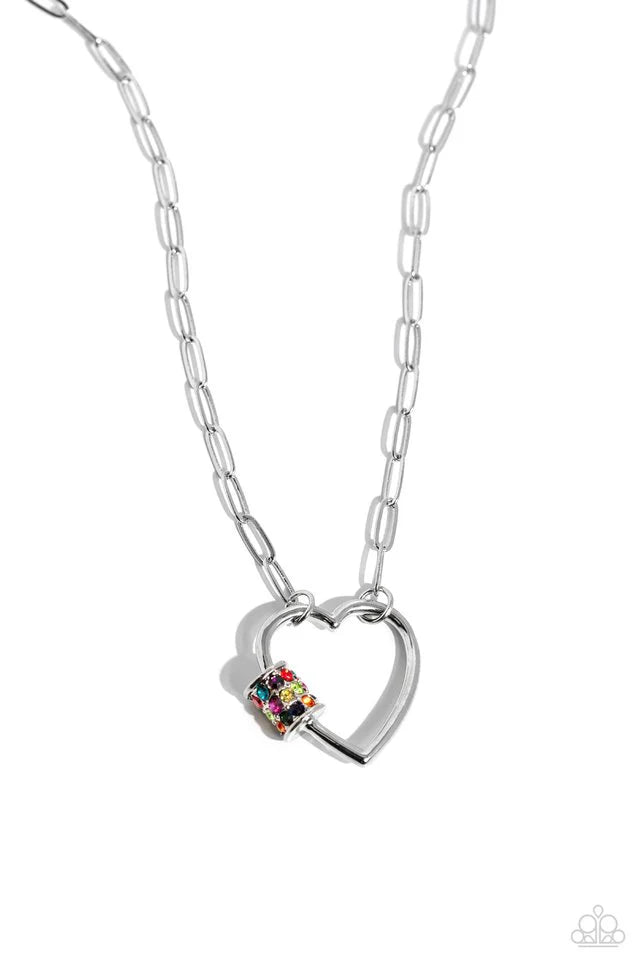 Paparazzi Necklace ~ Affectionate Attitude - Multi