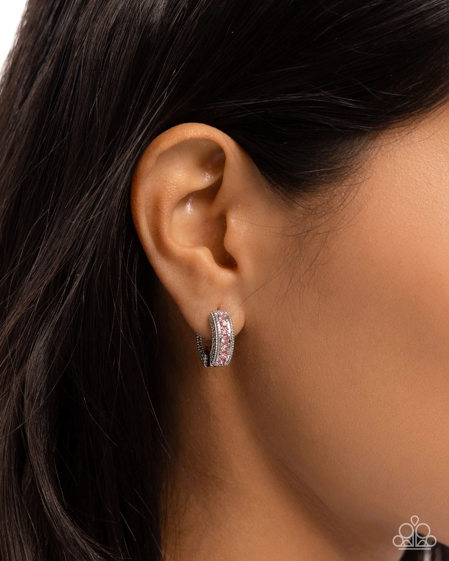 Paparazzi Weightless Whimsy Pink Earrings