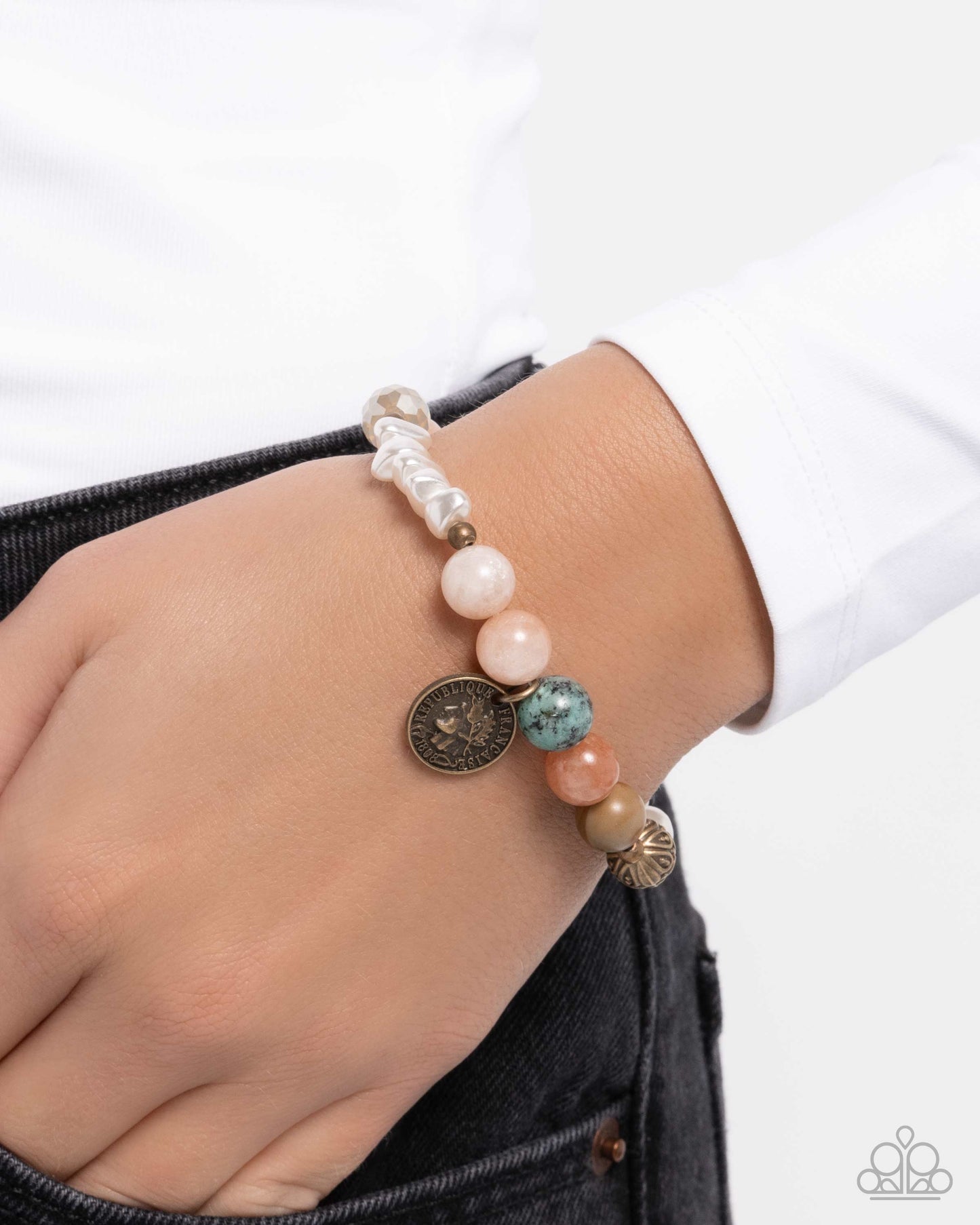 Paparazzi Chic Currency - Orange Bracelet