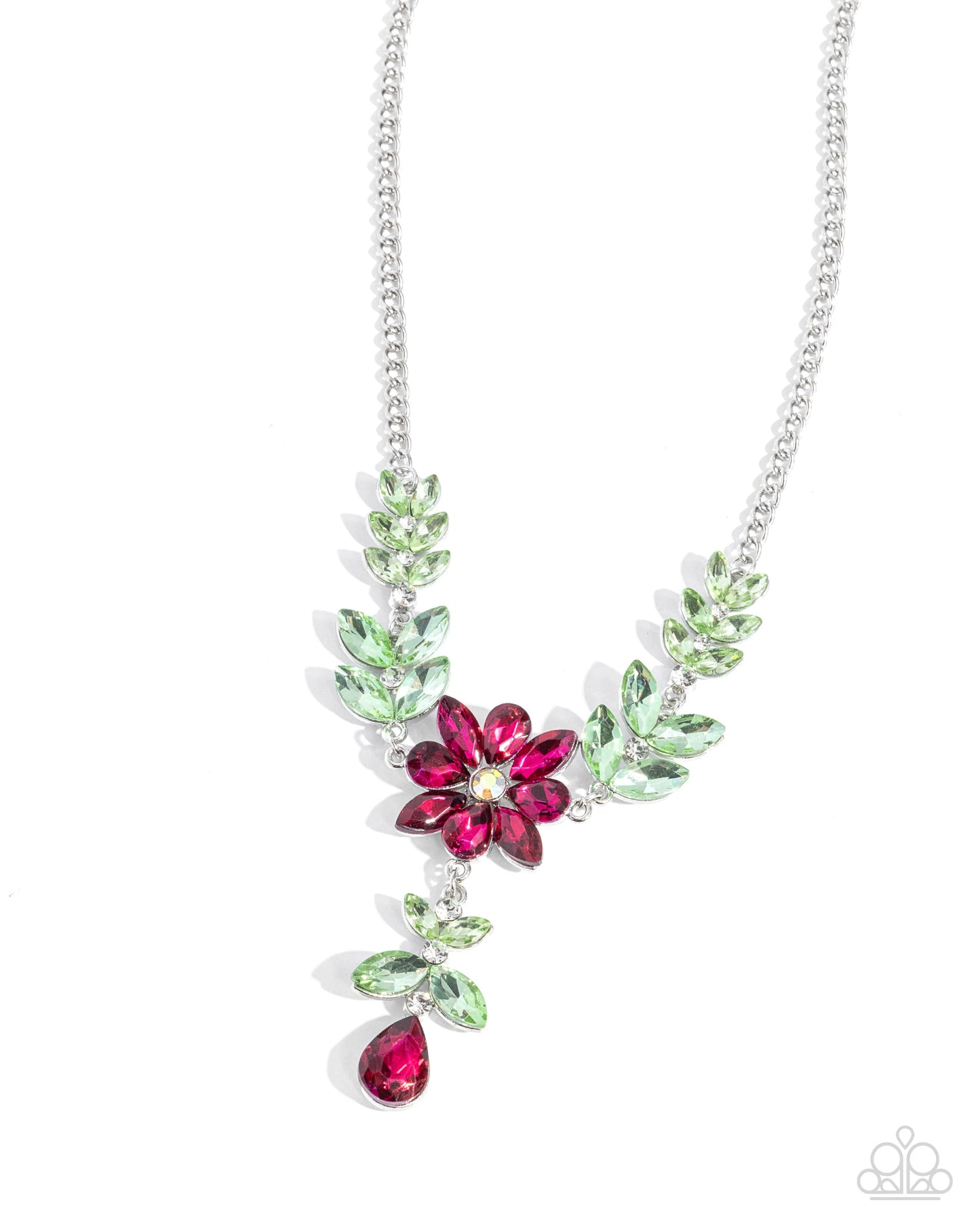 Paparazzi Bouquet Backdrop Pink Necklace