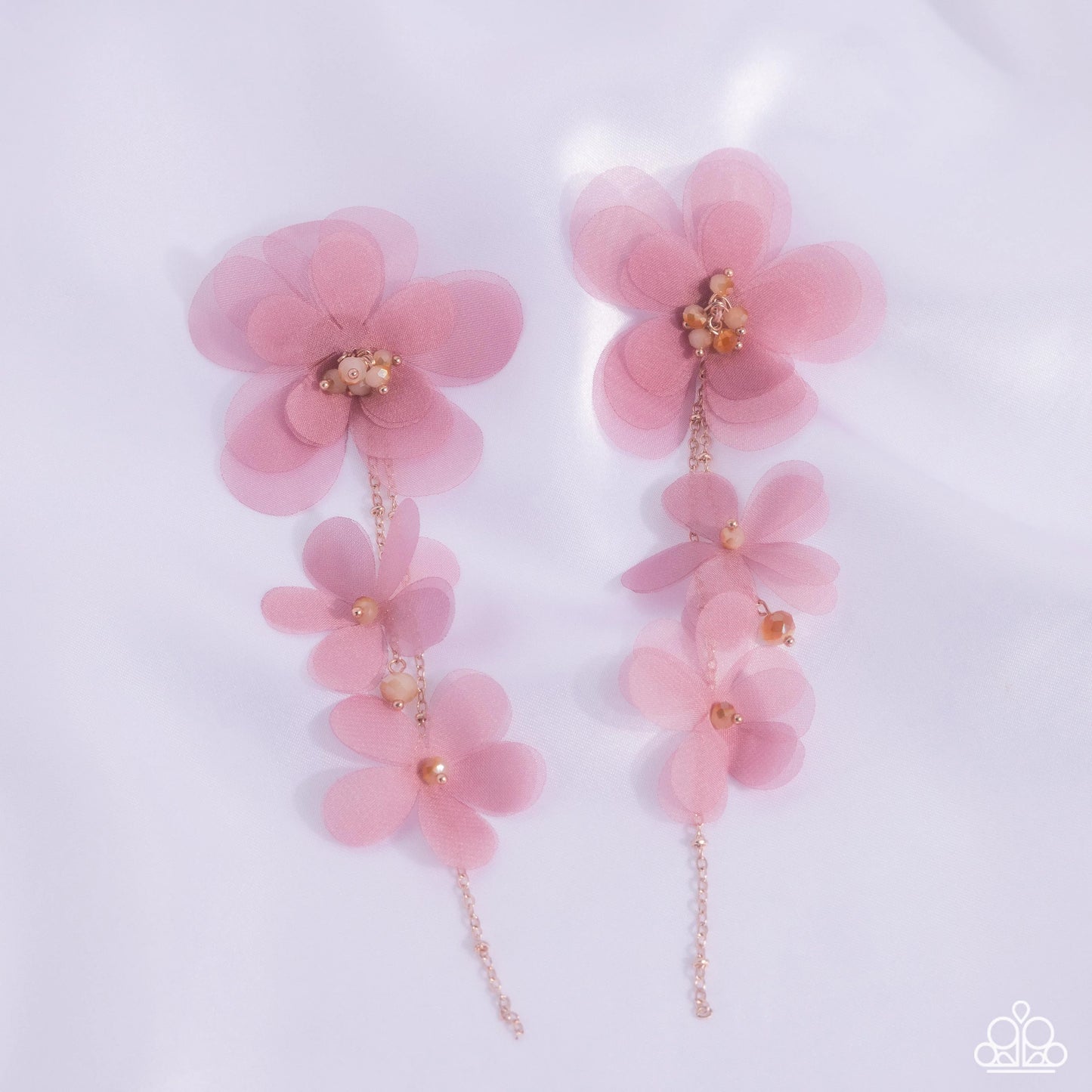 Paparazzi Balletcore - Pink Post Earrings