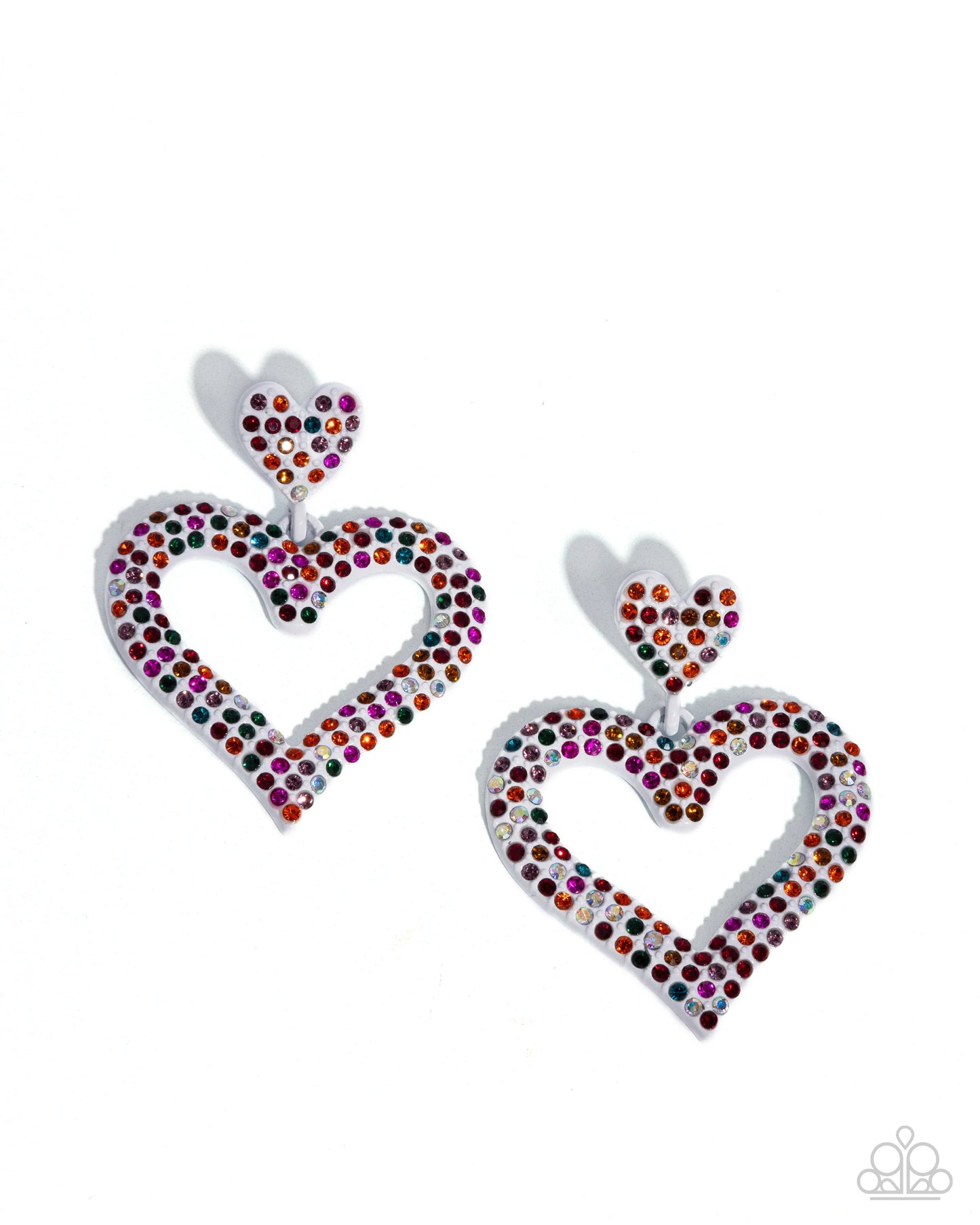 Paparazzi Dazzling Deed - Multi Post Earrings