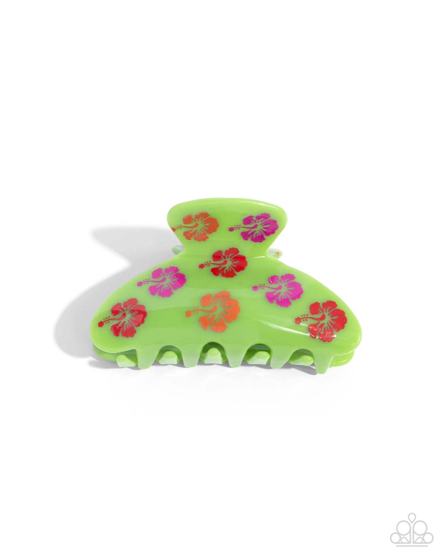 Paparazzi Hawaiian Harmony - Green Hair Clip