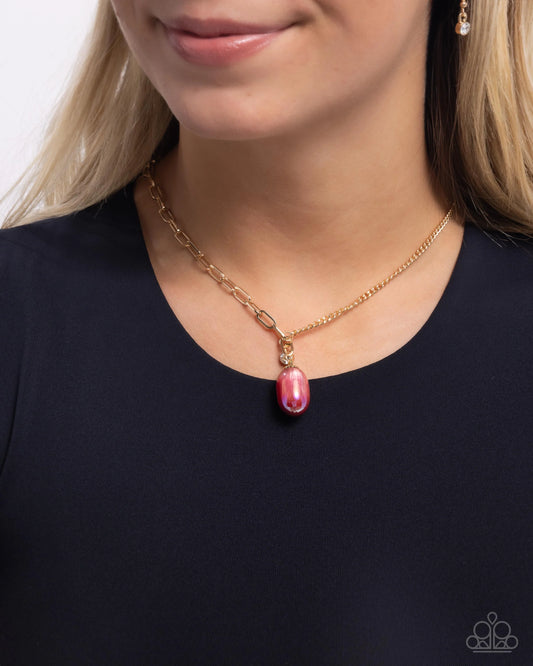 Paparazzi Polished Passage - Red Necklace