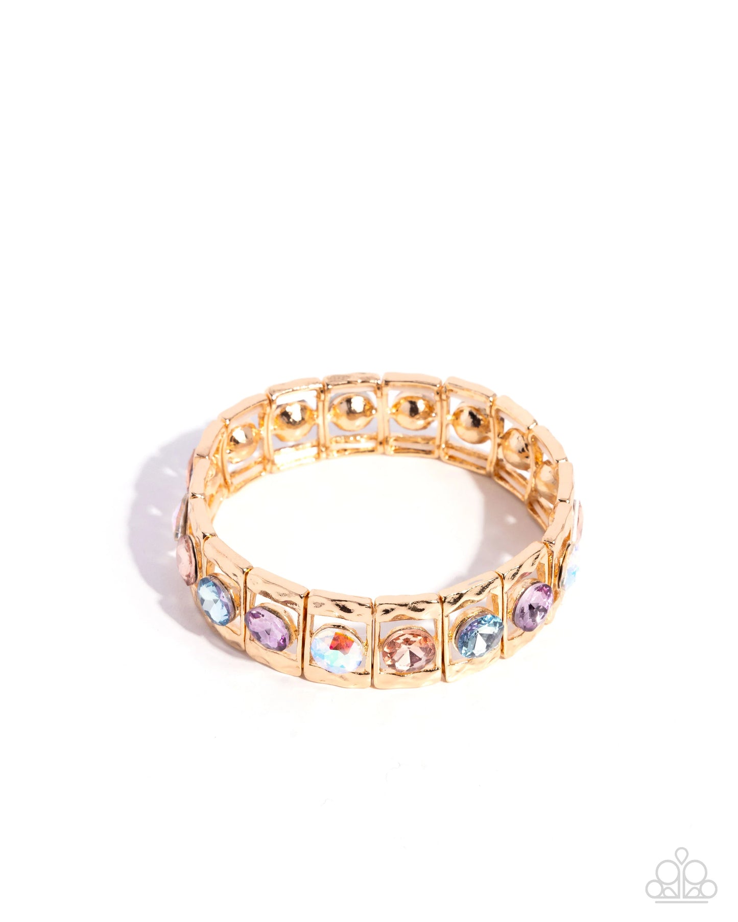 Taking SQUARE Of Business - multi - Paparazzi bracelet