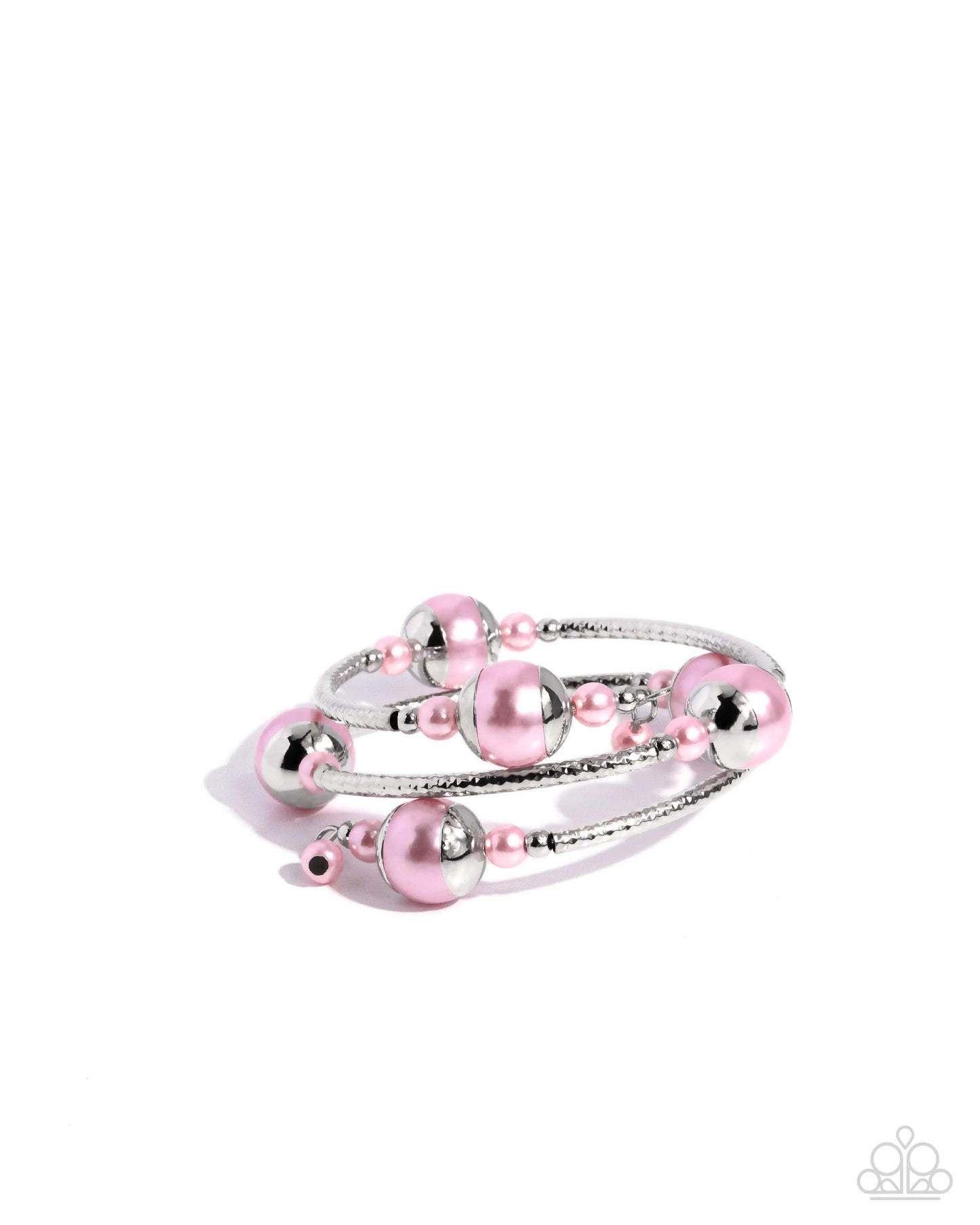 Paparazzi Palatial Pearls - Pink Bracelet
