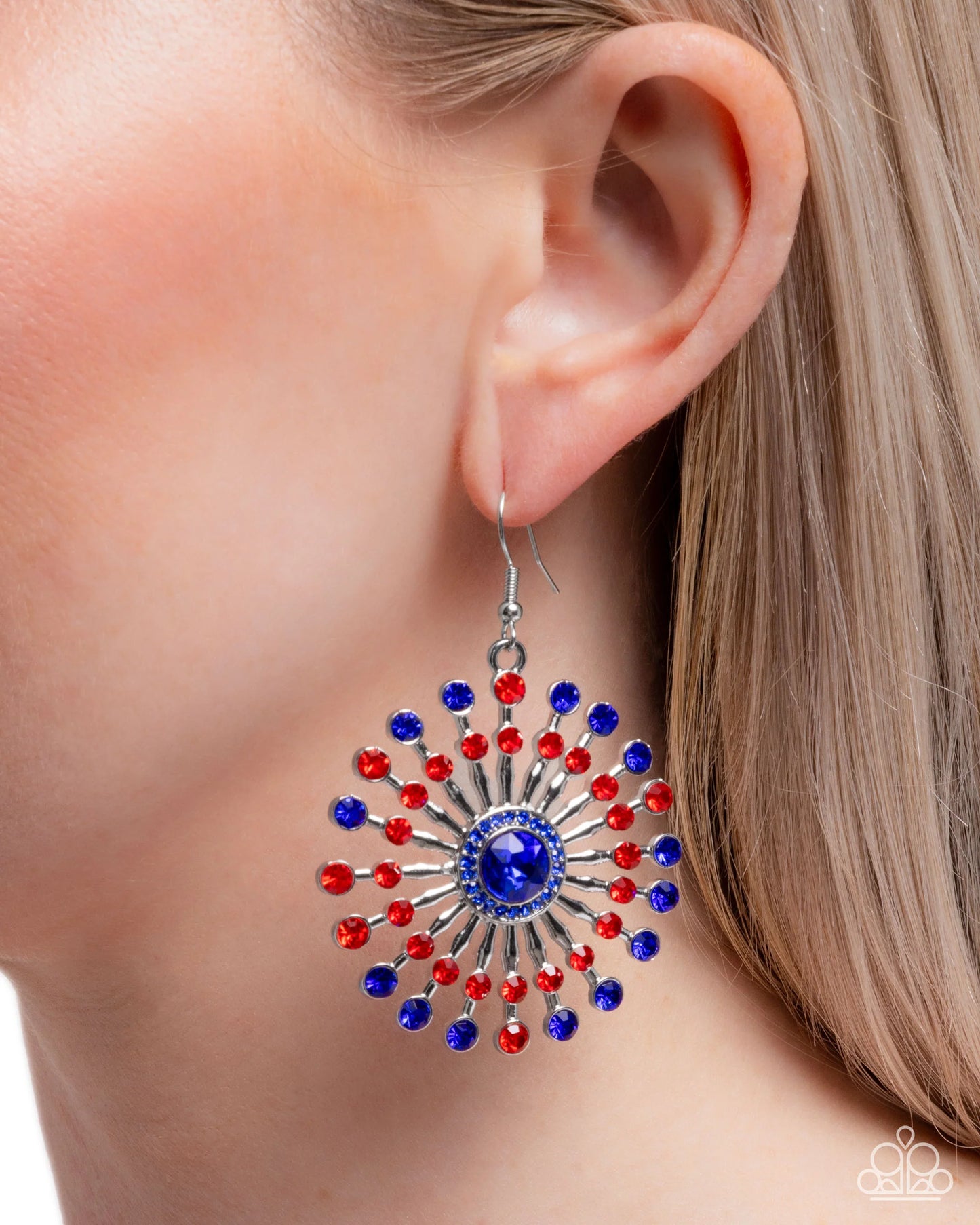 Paparazzi Fierce Firework - Multi Earrings