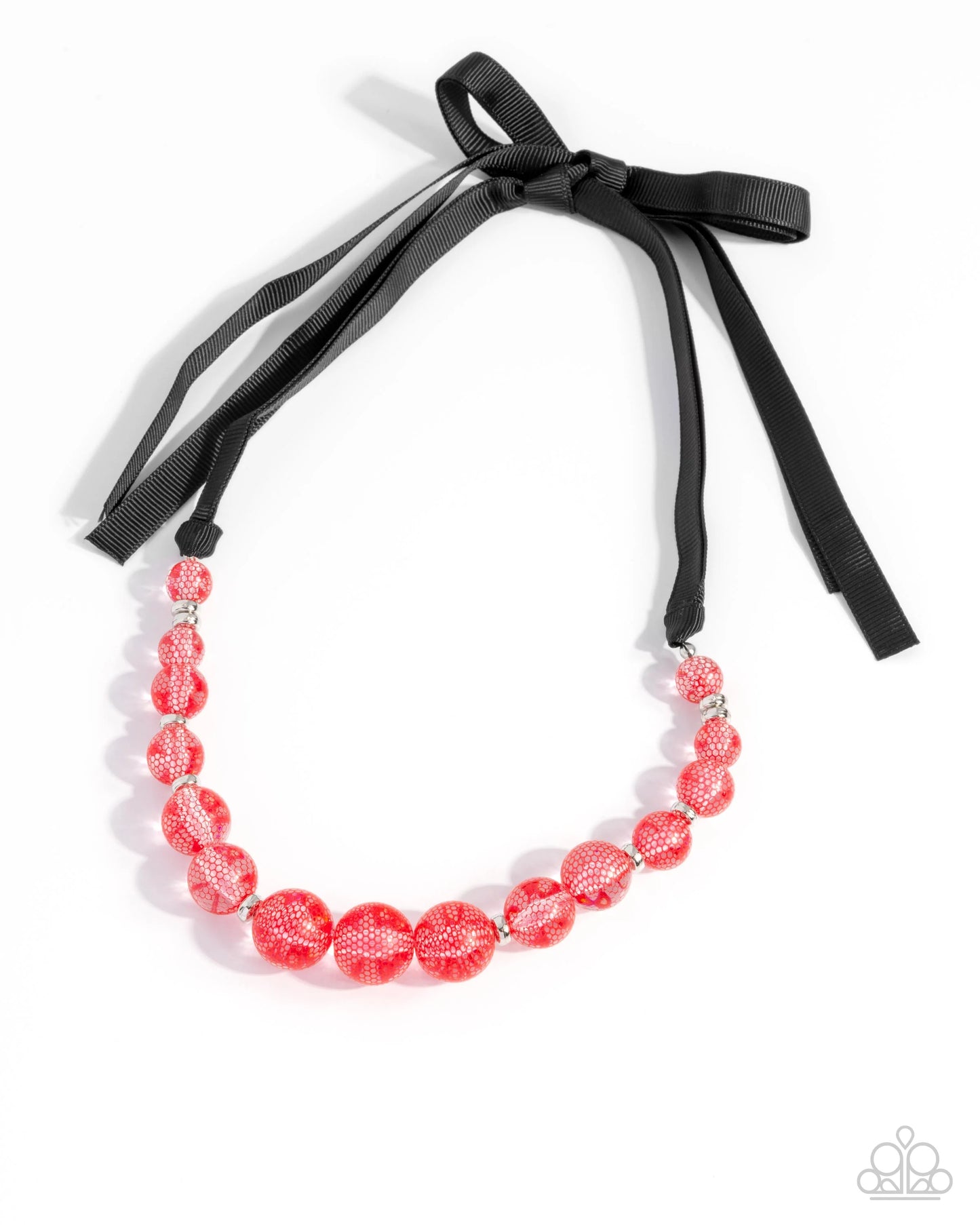 Paparazzi Lace Maker Red Necklace
