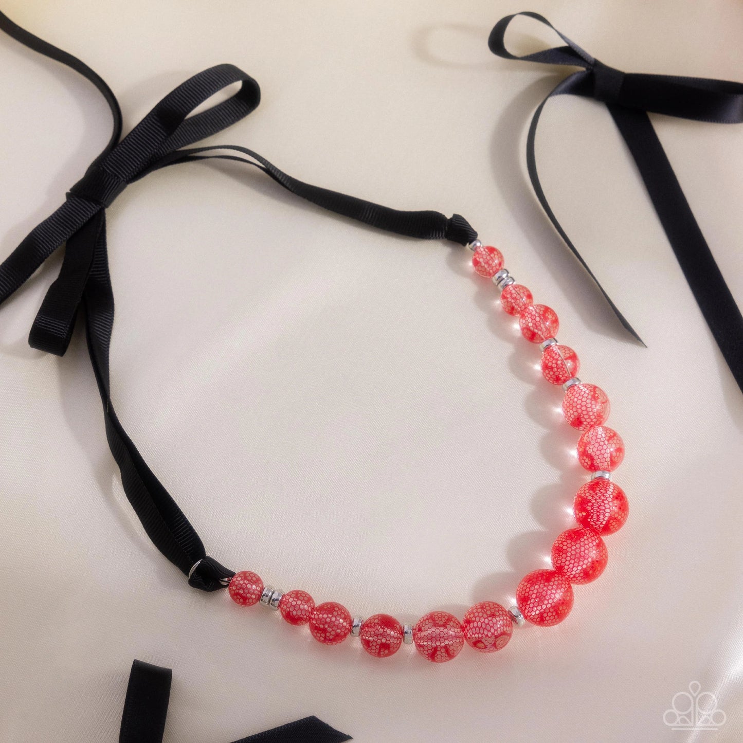 Paparazzi Lace Maker Red Necklace