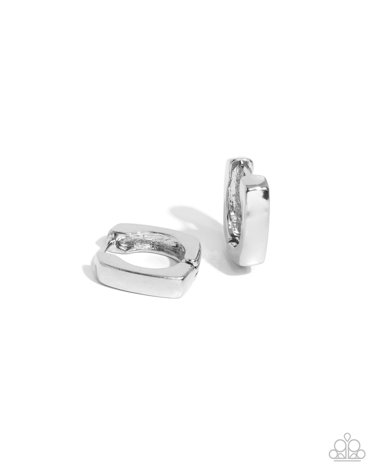 Paparazzi Fortnight Fashion - Silver Earrings