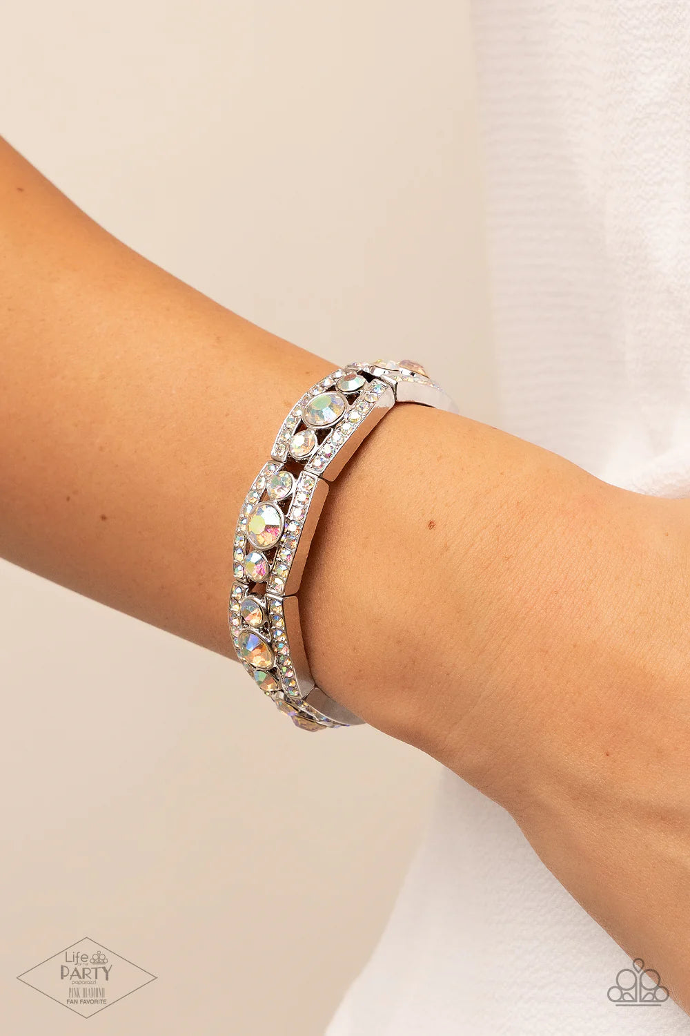 Easy On The ICE - multi - Paparazzi bracelet