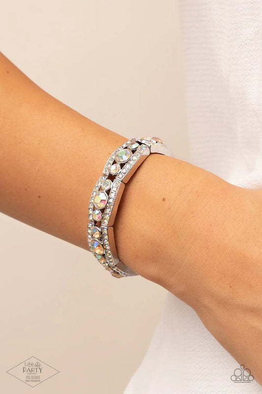 Easy On The ICE - multi - Paparazzi bracelet