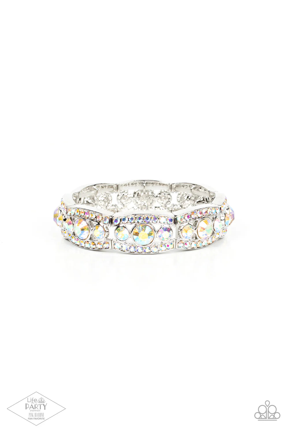 Easy On The ICE - multi - Paparazzi bracelet