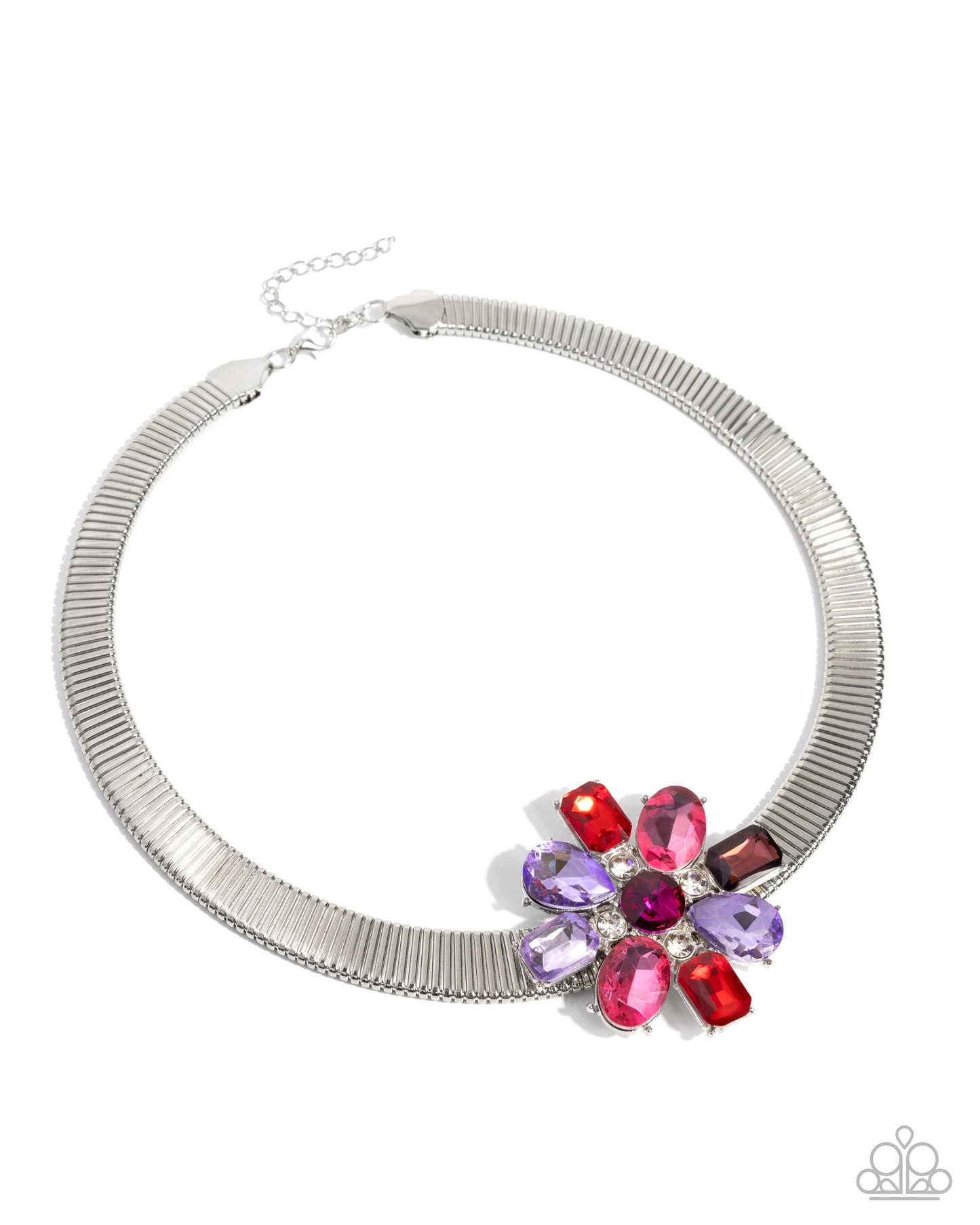 Paparazzi Forward Florals - Multi Necklace