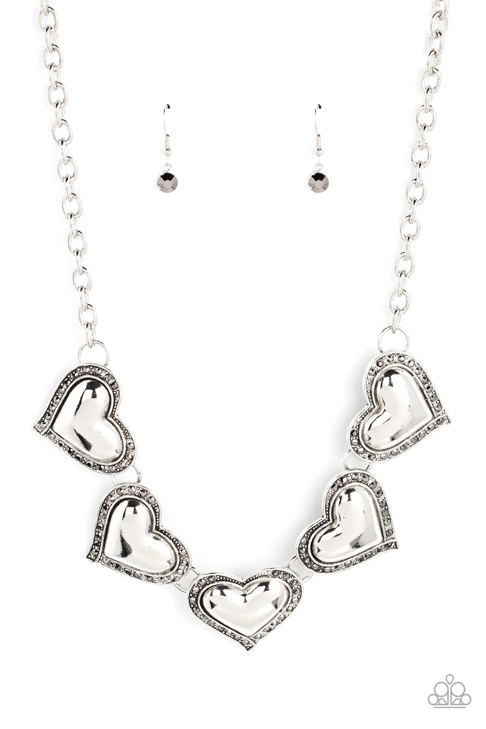 Paparazzi Kindred Hearts - Silver Necklace