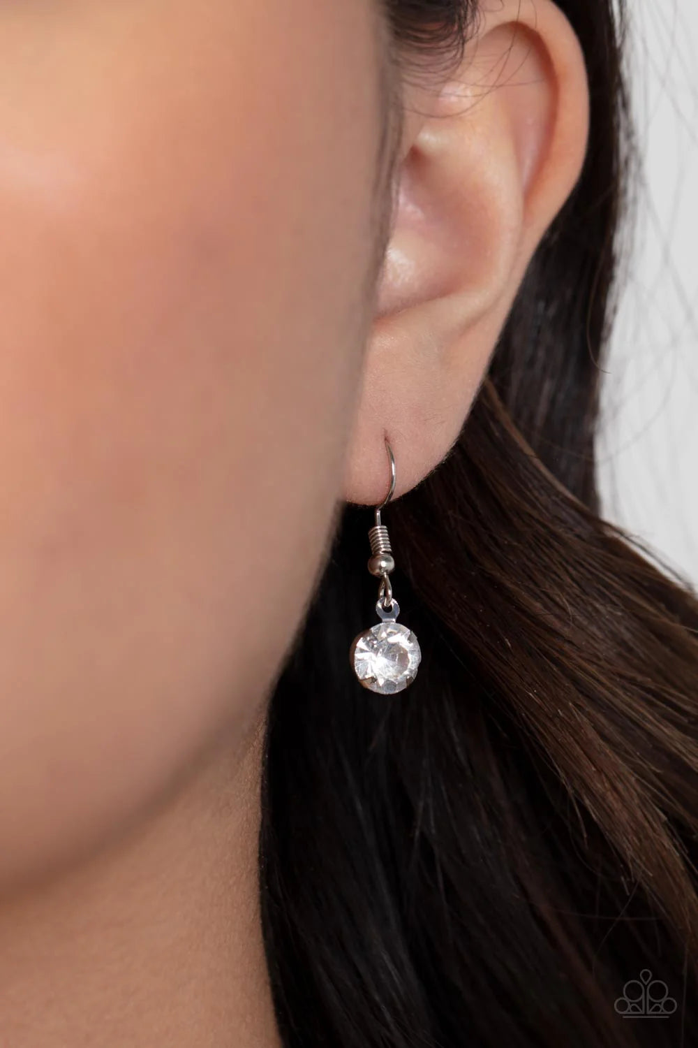 Smitten with Style - white - Paparazzi necklace/Lusty Luster - white - Paparazzi bracelet