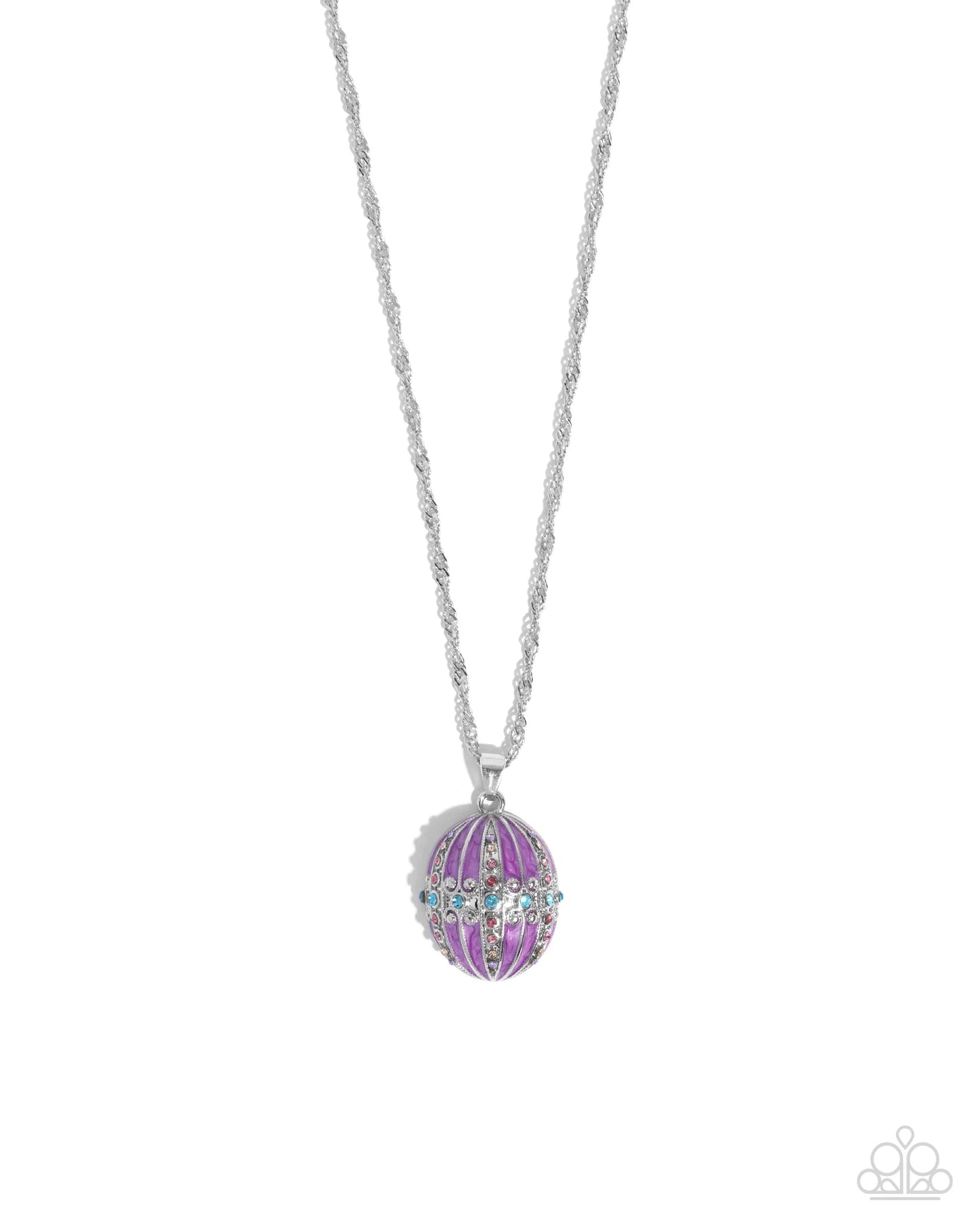 Paparazzi Fabergé Flair - Purple Necklace