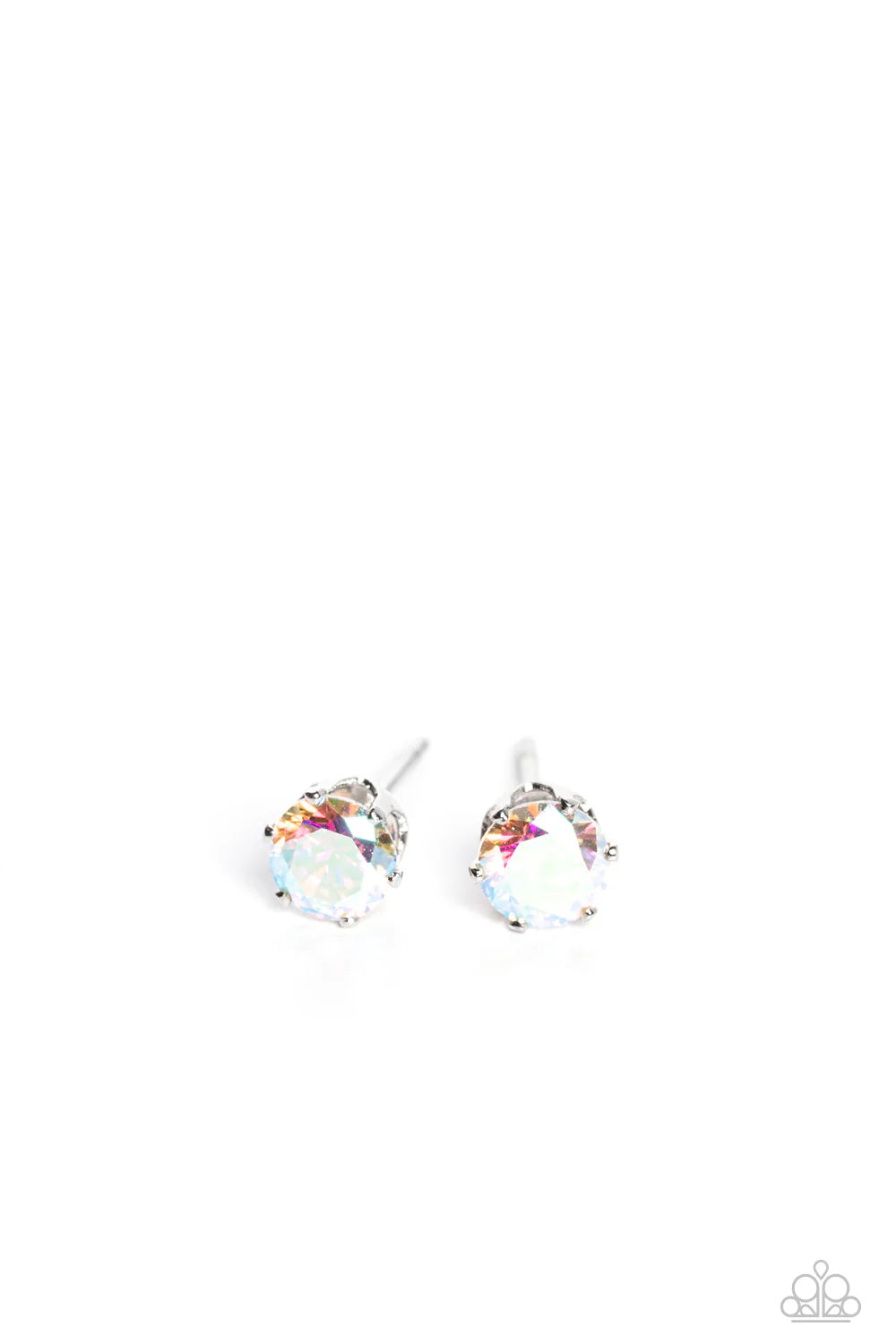 Paparazzi Delicately Dainty - Multi Post Earrings