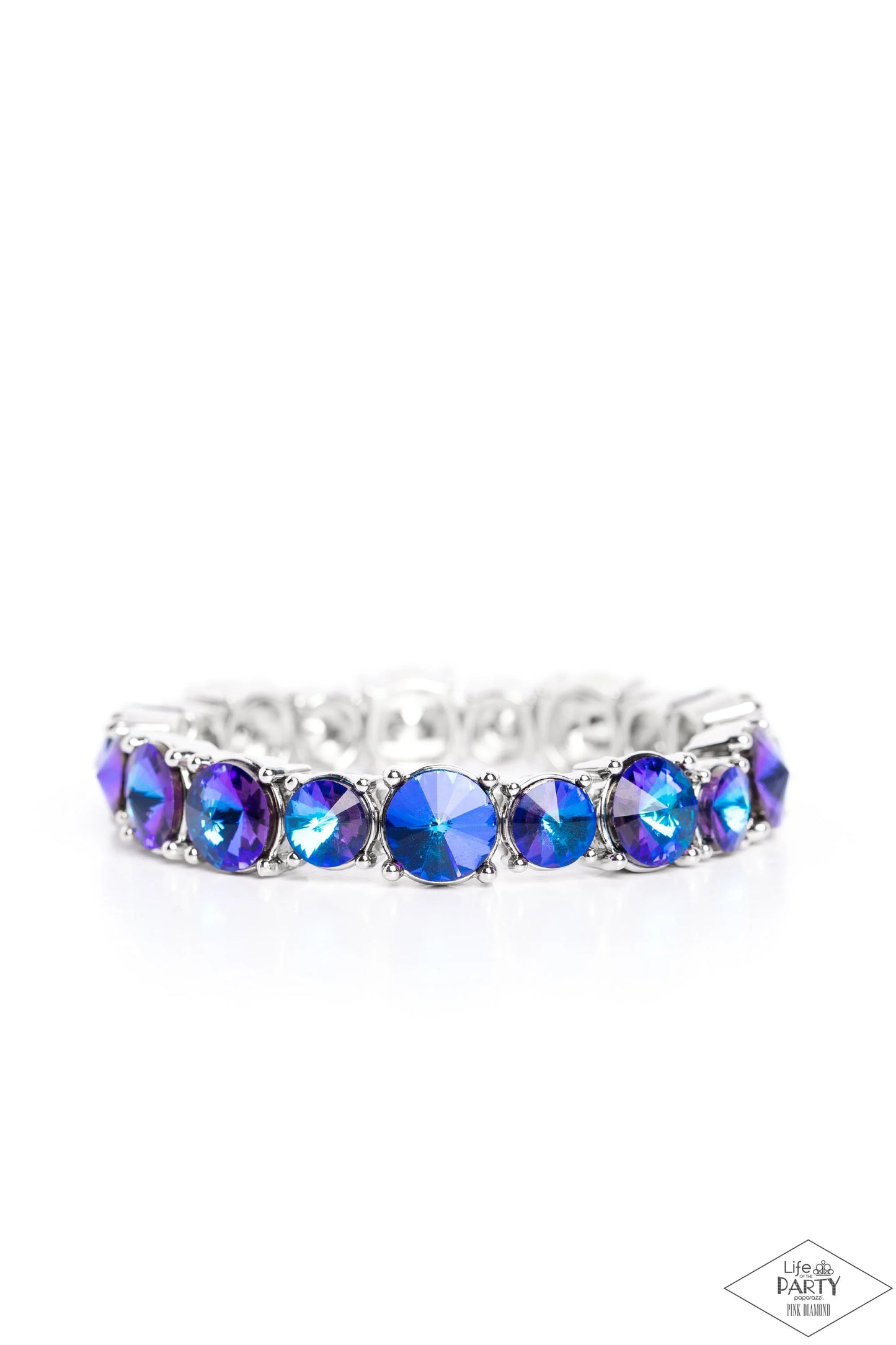 Paparazzi Born To Bedazzle - Blue Bracelet