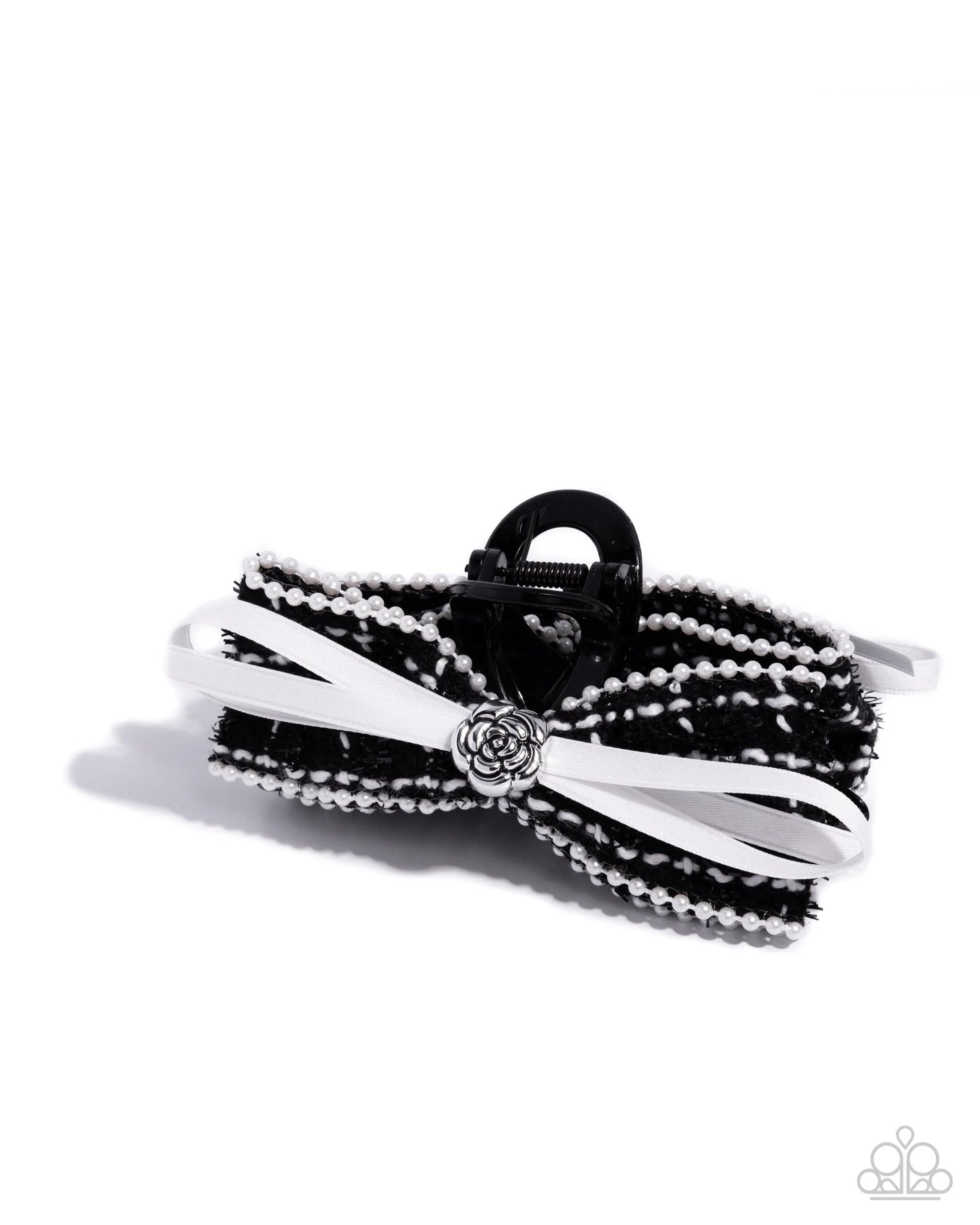 Paparazzi Private School - Black Hair Clip